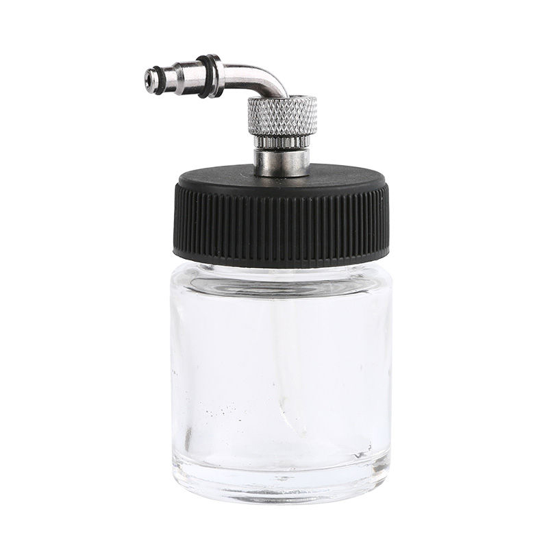 Súprava na dielky s airbrush Gun s bočnou fľašou na bočné napájanie a doplnky pre sklo airbrush 10 kusov
