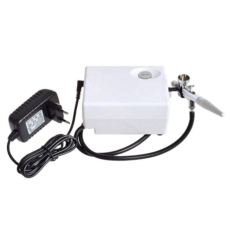 Prenosná maľba tetovania tetovania Mini Airbrush Set Air Compressor Set