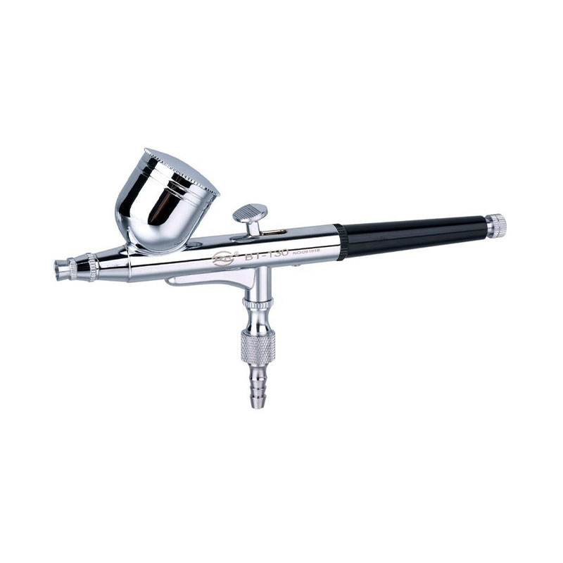BT-130 všestranná airbrush Set s dýzou s dvoma akciami pre umenie, zdobenie koláčov a tetovanie